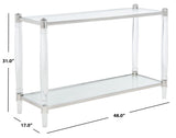 Isabelle Acrylic Console Table