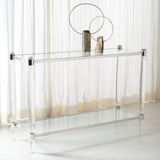 Isabelle Acrylic Console Table