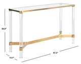 Safavieh Suzanna Acrylic Console Table SFV2551A