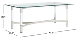 Letty Acrylic Coffee Table