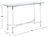Letty Acrylic Console Table