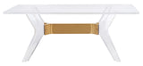 Werner Acrylic Coffee Table