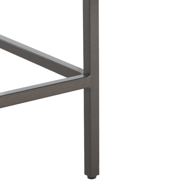 Bryant Acrylic Dining Chair Set of 2 - Glamorous Smoke Grey Design with Gunmetal Frame for Chic Décor