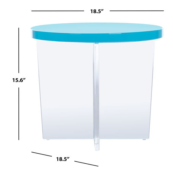 Edwards Acrylic Accent Table