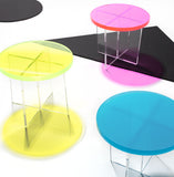 Edwards Acrylic Accent Table