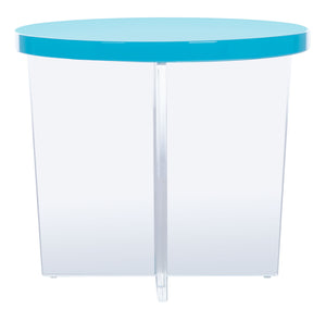 Edwards Acrylic Accent Table