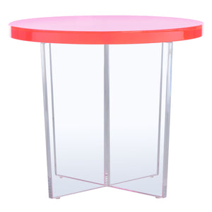 Edwards Acrylic Accent Table
