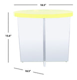 Edwards Acrylic Accent Table