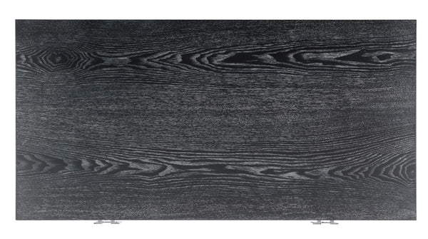 Safavieh Odalis Lacquer Chest Of Drawers Black Cerused Oak Metal / Wood SFV3523C