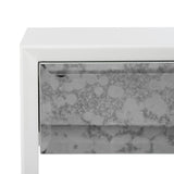 Arcelia Acrylic Eglomise Side Table