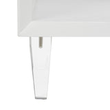 Arcelia Acrylic Eglomise Side Table