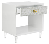 Arcelia Acrylic Eglomise Side Table