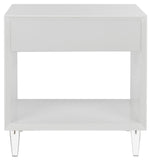 Arcelia Acrylic Eglomise Side Table