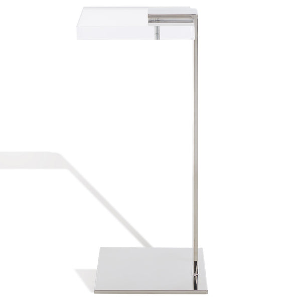 Safavieh Mars Acrylic Drink Table Clear / Silver SFV3563D