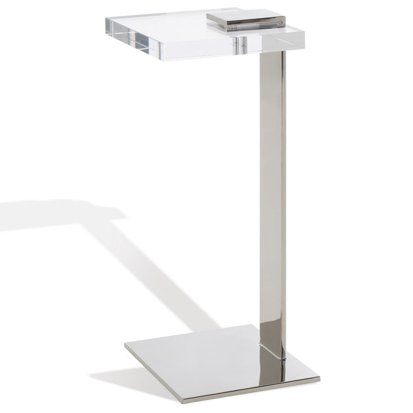 Safavieh Mars Acrylic Drink Table Clear / Silver SFV3563D