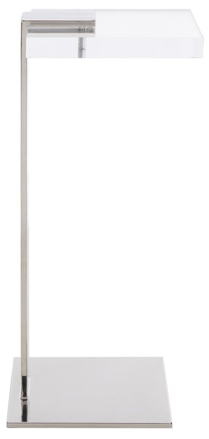 Safavieh Mars Acrylic Drink Table Clear / Silver SFV3563D