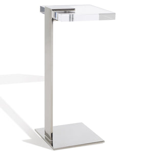 Safavieh Mars Acrylic Drink Table Clear / Silver SFV3563D