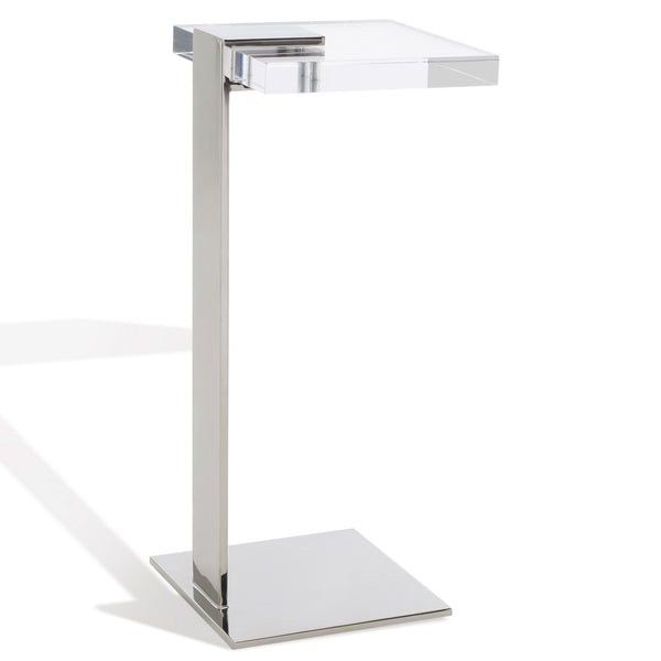 Safavieh Mars Acrylic Drink Table Clear / Silver SFV3563D
