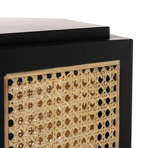 Jovie Rattan Console Table