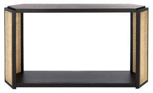 Jovie Rattan Console Table