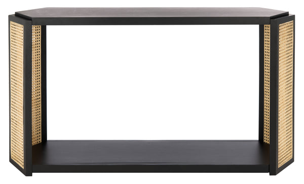 Jovie Rattan Console Table