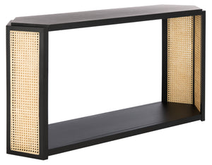 Jovie Rattan Console Table