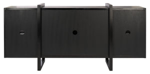 Safavieh Cordelia Rattan Sideboard in Black SFV4108A