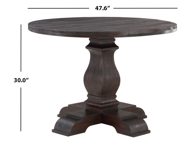 Jasmyn Round Wood Dining Table
