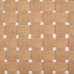 Safavieh Susanne Woven Dining Chair -Set Of 2 Black / Natural Wood / Woven Paper SFV4121A-SET2