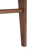Safavieh Susanne Woven Dining Chair -Set Of 2 Walnut / Natural Wood / Woven Paper SFV4121C-SET2
