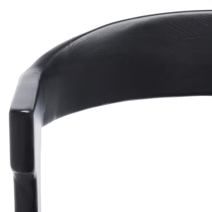 Safavieh Brylie Wood And Leather Dining Chair - Set of 2 SFV4126A-SET2