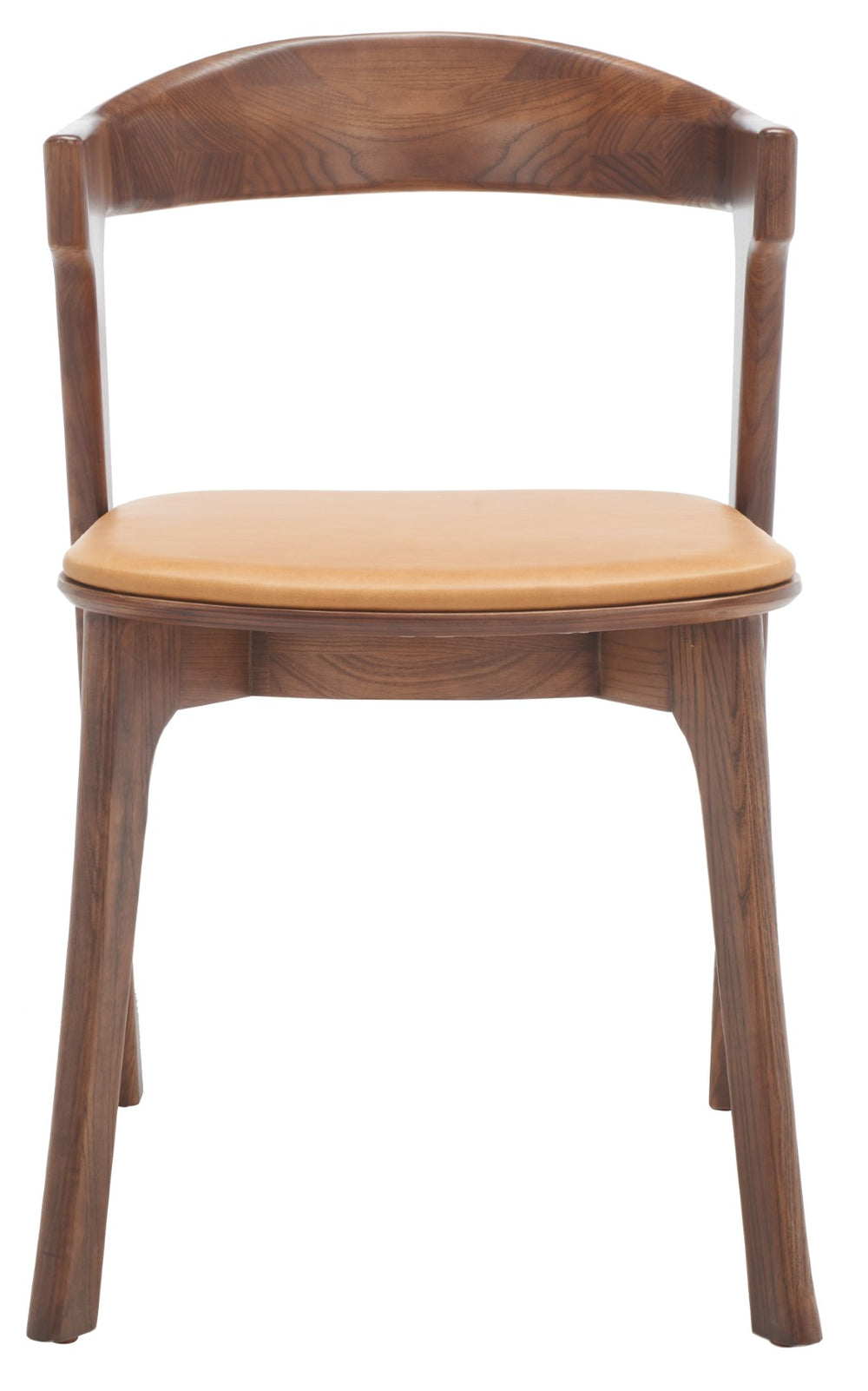 Safavieh Brylie Wood And Leather Dining ChairSFV4126B-SET2