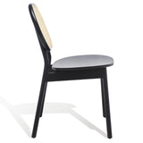 Safavieh Kristianna Rattan Back Dining Chair - Set of 2 SFV4127A-SET2