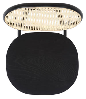 Safavieh Kristianna Rattan Back Dining Chair - Set of 2 SFV4127A-SET2