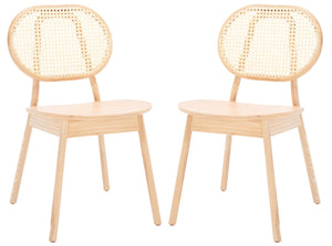 Safavieh Kristianna Rattan Back Dining ChairSFV4127B-SET2