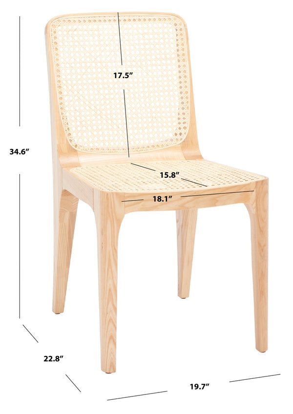 Safavieh Frank Rattan Dining ChairSFV4130B-SET2
