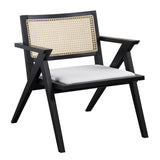 Krystine Rattan Back Accent Chair