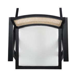 Krystine Rattan Back Accent Chair