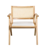 Krystine Rattan Back Accent Chair