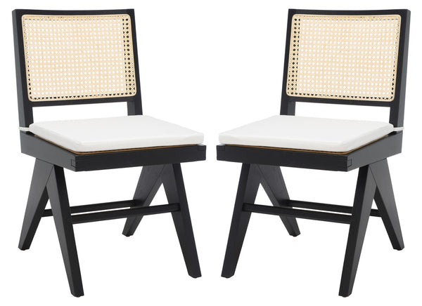 Safavieh Colette Rattan Dining Chair - Set of 2 SFV4132A-SET2