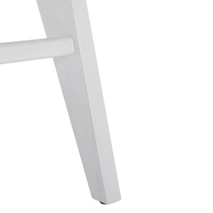 Colette Rattan Counter Stool - Stylish Ash Wood Design with Padded Cushion for Elegant Dining Spaces