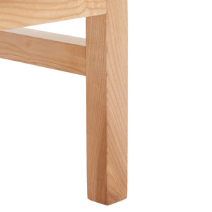 Safavieh Emmalee Cord Back Accent Chair Natural  Wood / Cord / Fabric / Cushion SFV4143B