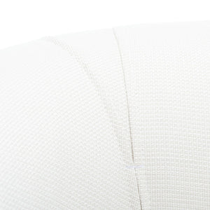 Alena Poly Blend Accent Chair Cream / Gold Wood / Fabric / Metal SFV4503I