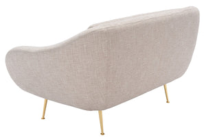 Safavieh Belladonna Mid Century Loveseat SFV4525B