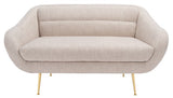 Safavieh Belladonna Mid Century Loveseat SFV4525B