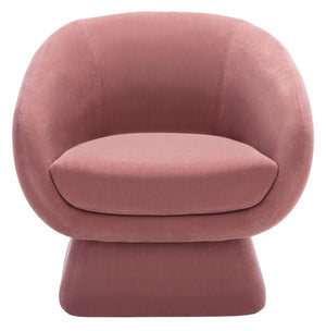 Kiana Modern Accent Chair Dusty Rose Wood / Fabric / Foam  SFV4527A