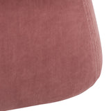 Kiana Modern Accent Chair Dusty Rose Wood / Fabric / Foam  SFV4527A