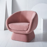 Kiana Modern Accent Chair Dusty Rose Wood / Fabric / Foam  SFV4527A