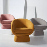 Kiana Modern Accent Chair Dusty Rose Wood / Fabric / Foam  SFV4527A