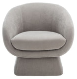 Kiana Modern Accent Chair Grey Wood / Fabric / Foam  SFV4527C